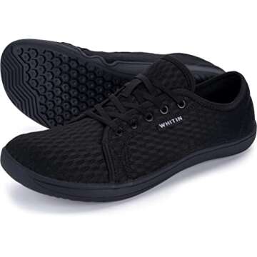 WHITIN Women's Water Shoes Swim Dry Quick Barefoot Aqua Sneakers Beach Minimalist Size 6 Zero Drop S...