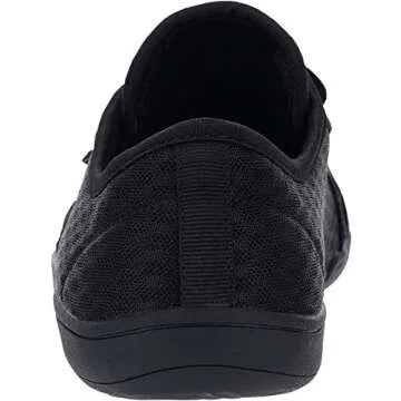 WHITIN Women's Water Shoes Swim Dry Quick Barefoot Aqua Sneakers Beach Minimalist Size 6 Zero Drop Sports Walking Surf Boating Fishing River Black 36