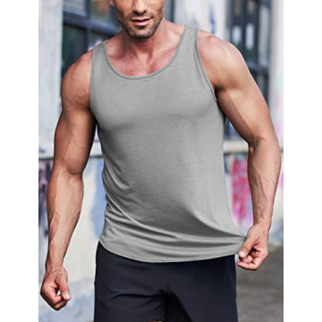 COOFANDY Men's Quick Dry Workout Tank Top for Fitness