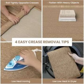 IOHOUZE Washable Runner Rug 2'x6' Non Slip Rubber Backed Runners for Hallways Entryway Runner Indoor...