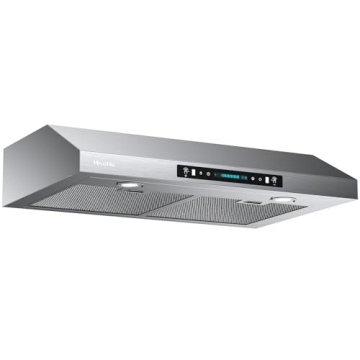 30 Inch Under Cabinet Range Hood with 900-CFM & Gesture Control