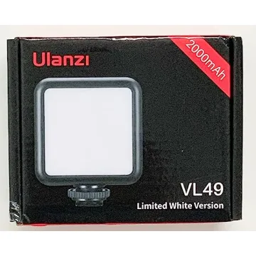ULANZI VL49 LED Video Light for Vloggers and Creators