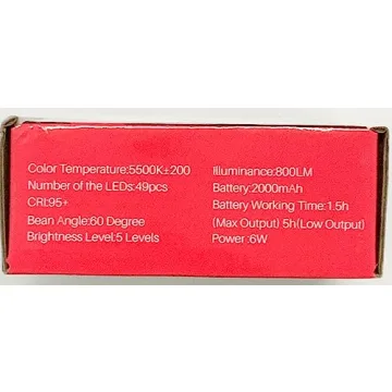 ULANZI VL49 LED Video Light for Vloggers and Creators