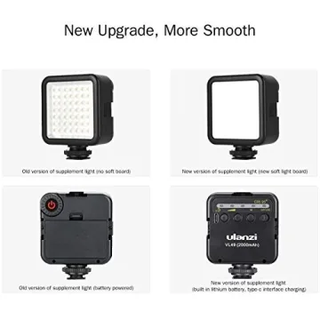 ULANZI VL49 LED Video Light for Vloggers and Creators