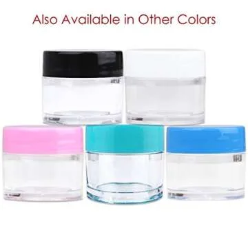 Beauticom Leak-Proof Jars for Cosmetics and Crafts