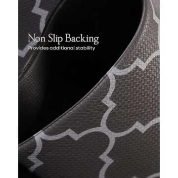 Homergy Anti Fatigue Kitchen Mats - 2 Piece Memory Foam Set