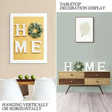 Decorative Wood Home Sign with Wreath for All Seasons