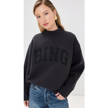 ANINE BING Women's Bradie Sweatshirt Chic & Comfy