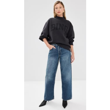ANINE BING Women's Bradie Sweatshirt Chic & Comfy