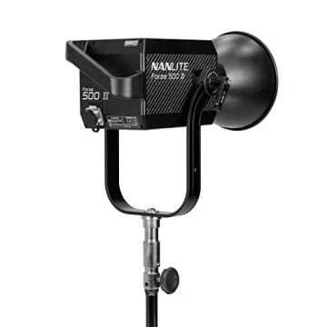 Nanlite Forza 500 II LED Spotlight with Bluetooth & Effects
