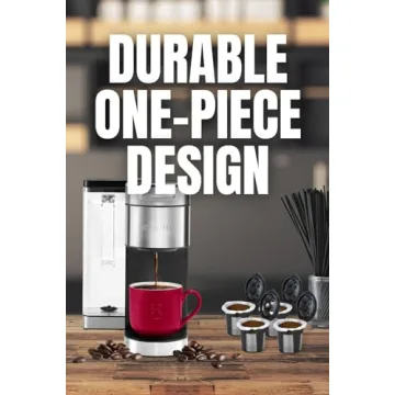 DeliBru Reusable K Cups for K-Supreme Coffee Filter Pods Refillable