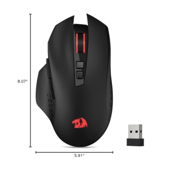 Redragon M656 Wireless Gaming Mouse 4000 DPI 7 Buttons