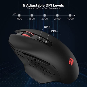 Redragon M656 Wireless Gaming Mouse 4000 DPI 7 Buttons