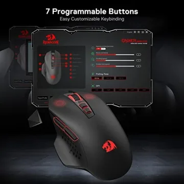 Redragon M656 Wireless Gaming Mouse 4000 DPI 7 Buttons