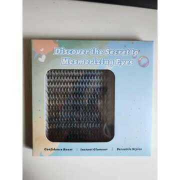 DIY Lash Extension Kit, 280Pcs Lash Clusters, Individual Eyelash Extensions Kit with Natural Look, 4...