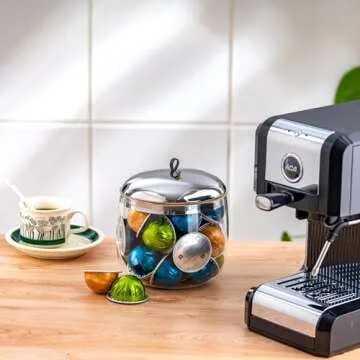 MOLFUJ Coffee Pod Holder for Nespresso and K-Cup Storage