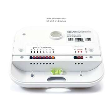 Netro Smart Sprinkler Controller | WiFi, Weather Aware, Remote Access - 6 Zone, Alexa Compatible