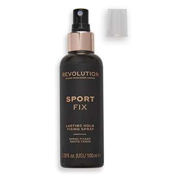 Makeup Revolution Sport Fix Fixing Spray, Fit & Flawless, for Long Lasting Makeup, Vegan & Cruelty-F...