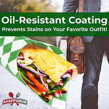 Avant Grub Deli Paper 300 Sheets for Festive Cookouts