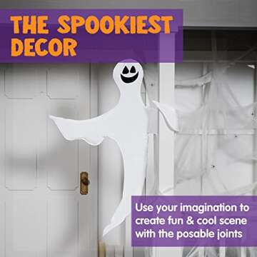 JOYIN 2 Pcs Ghost Tree Wraps for Halloween Parties