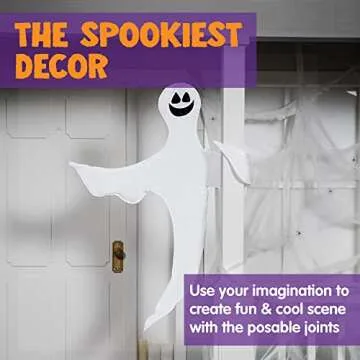 JOYIN 2 Pcs Ghost Tree Wraps for Halloween Parties