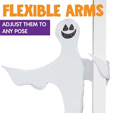 JOYIN 2 Pcs Ghost Tree Wraps for Halloween Parties