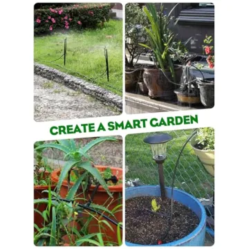 Kalolary 100PCS Barbed Tee Connectors for Drip Irrigation