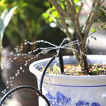 Kalolary 100PCS Barbed Tee Connectors for Drip Irrigation