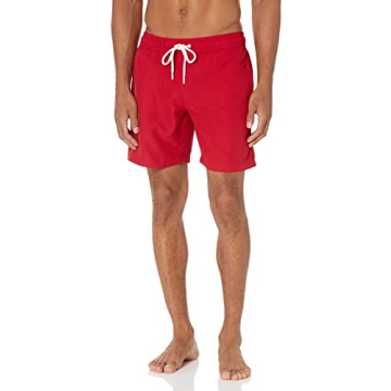 Amazon Essentials Men's 7" Quick-Dry Swim Trunks - Summer Ready!