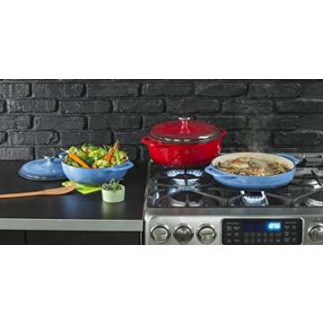 Lodge Oval Casserole: Versatile Cast Iron Cookware