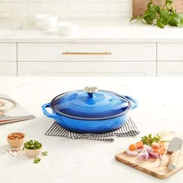 Lodge Oval Casserole: Versatile Cast Iron Cookware