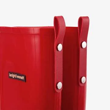 planone Tall Rain Boots Women Fashion Waterproof Boots for Women Light Outdoor Garden Shoes Muck Boots for Ladies Non Slip Work Shoes Rubber Boots with Premium Comfort Insole