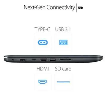 ASUS L402WA-EH21 Thin and Light 14” HD Laptop; AMD E2-6110 Quad Core 1.5GHz Processor,AMD Radeon R2 Graphics,4GB RAM,32GB eMMC Flash Storage,Windows 10 S with FREE 1yr Office 365 Subscription Included