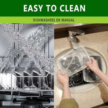 NutriBox [20 value pack single one compartment 12oz MINI Meal Prep Food Storage Containers - BPA Free Reusable Lunch bento Box with Lids - Spill proof, Microwave, Dishwasher and Freezer Safe