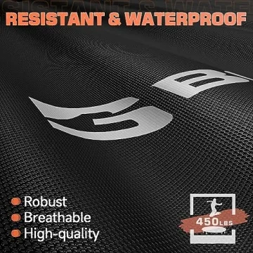 BCAN 40" Mini Trampoline for Quiet Indoor Workouts