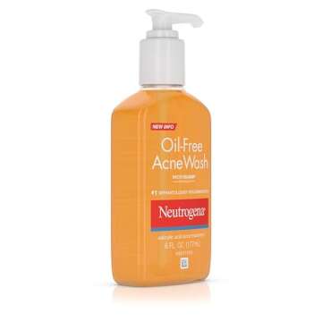 Neutrogena Oil-Free Acne Wash for Clear Skin Solutions
