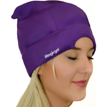 Magic Gel Migraine Ice Head Wrap | Real Migraine & Headache Relief | The Original Headache Cap | Col...