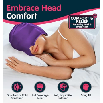 Magic Gel Migraine Ice Head Wrap for Headache Relief