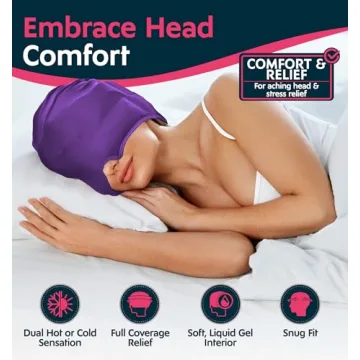 Magic Gel Migraine Ice Head Wrap for Headache Relief