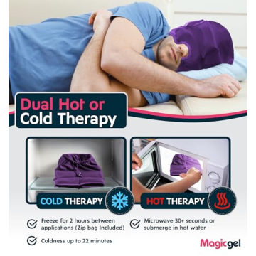 Magic Gel Migraine Ice Head Wrap for Headache Relief