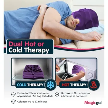 Magic Gel Migraine Ice Head Wrap for Headache Relief