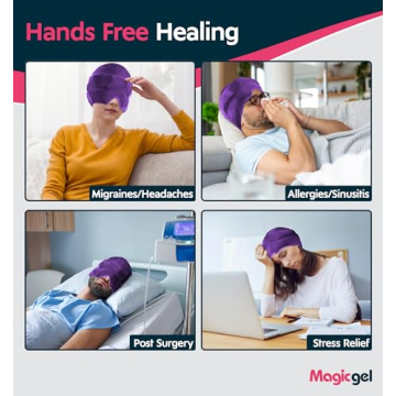 Magic Gel Migraine Ice Head Wrap for Headache Relief