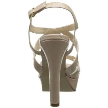 Touch Ups Women’s Queenie Platform Sandal in Nude Patent