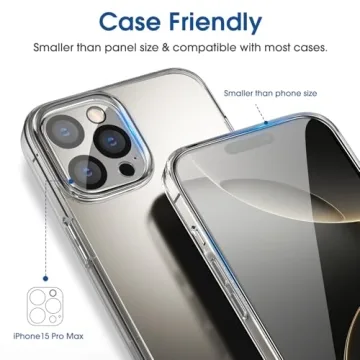 iPhone 16 Pro Screen Protector with Auto-Alignment