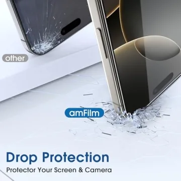 iPhone 16 Pro Screen Protector with Auto-Alignment