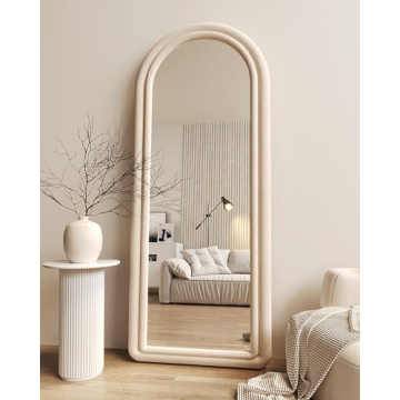 Otlsh Arched Full Length Floor Mirror Stylish & Versatile
