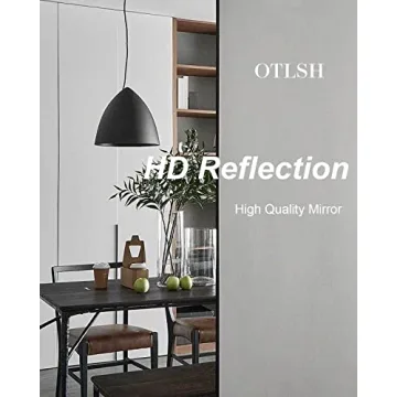 Otlsh Arched Full Length Floor Mirror Stylish Versatile