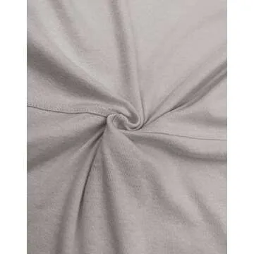 Floral Find Women's Long Sleeve Lapel Half Zip Up Sweatshirt Solid Stylish Loose Fit Casual Pullover Tops Grey