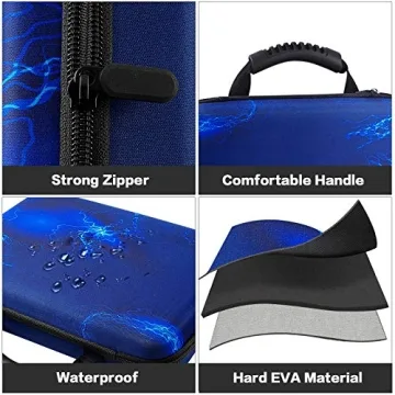 GWCASE Battery Organizer with Battery Tester for All Sizes