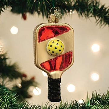 Old World Christmas Pickleball Paddle Ornament for Tree